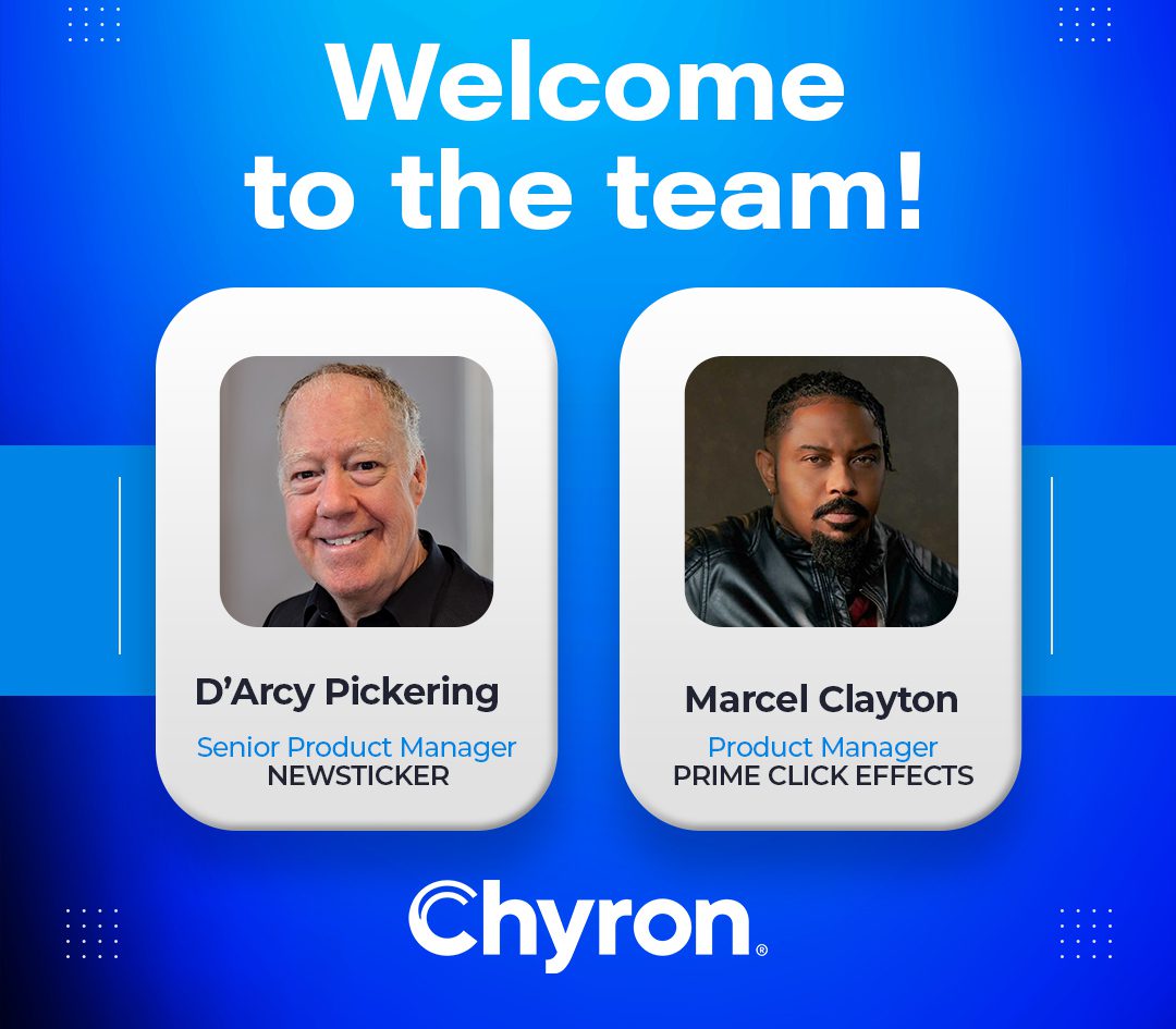 Chyron Augments NewsTicker and Click Effects Product Teams With Key Appointments 