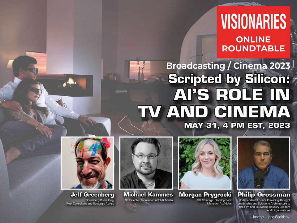Visionaries. Scripted by Silicon: AI’s Role in TV and Cinema