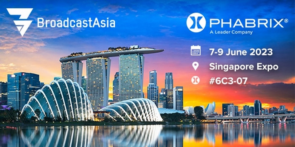 PHABRIX to showcase new QxP at BroadcastAsia 2023 tkt1957.com