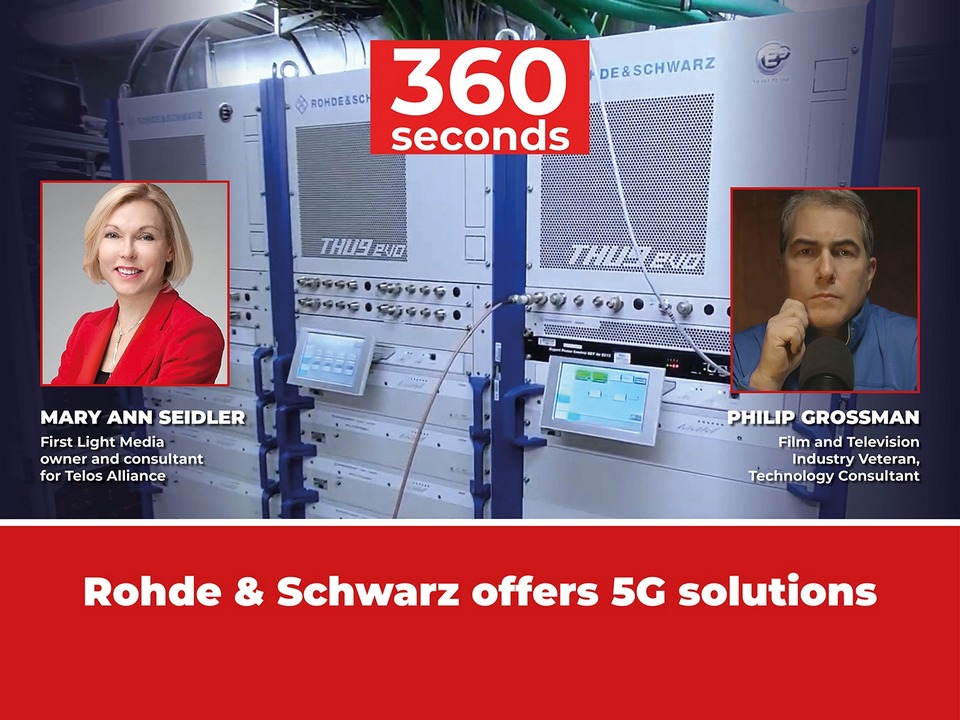360 seconds. Broadcast News & Commentary: Rohde & Schwarz tkt1957.com