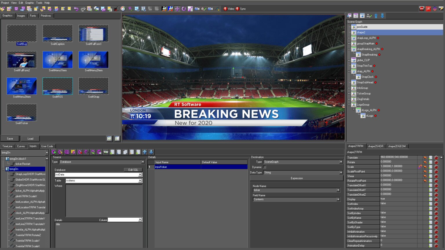 RT Software’s comprehensive Broadcast Graphics solutions tkt1957.com