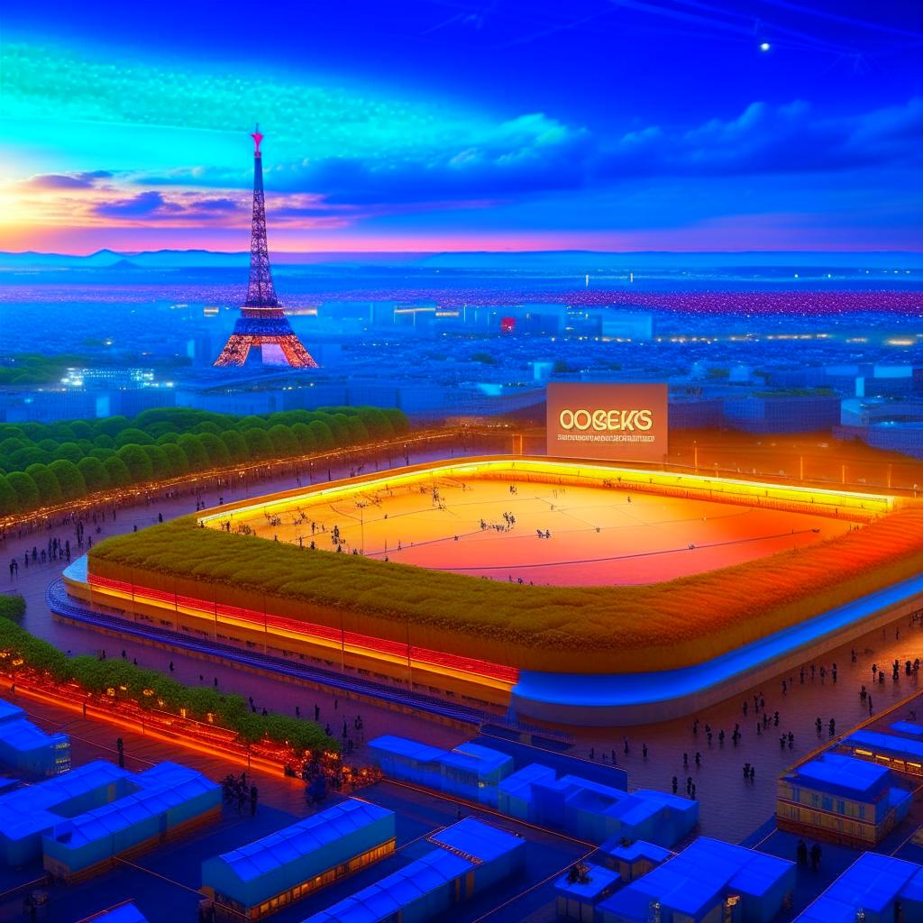 Countdown to Olympic Games Paris 2024