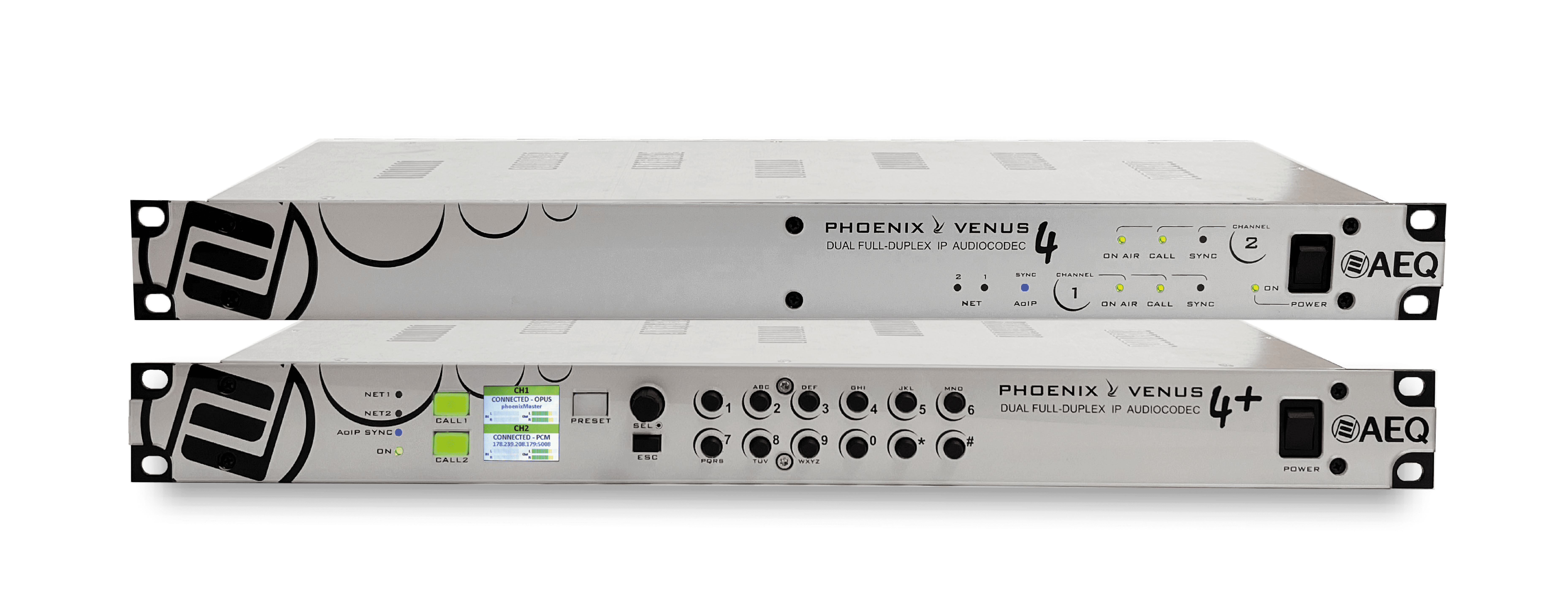 AEQ has launched new intercom updated and new IP audiocodec tkt1957.com