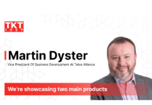 Martin Dyster, Telos Alliance: We’re showcasing two main products