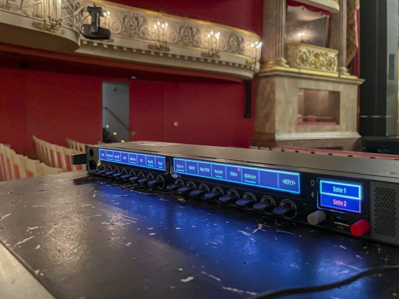 Riedel&rsquo;s Artist-1024 and Bolero on Stage at Bavarian State Opera