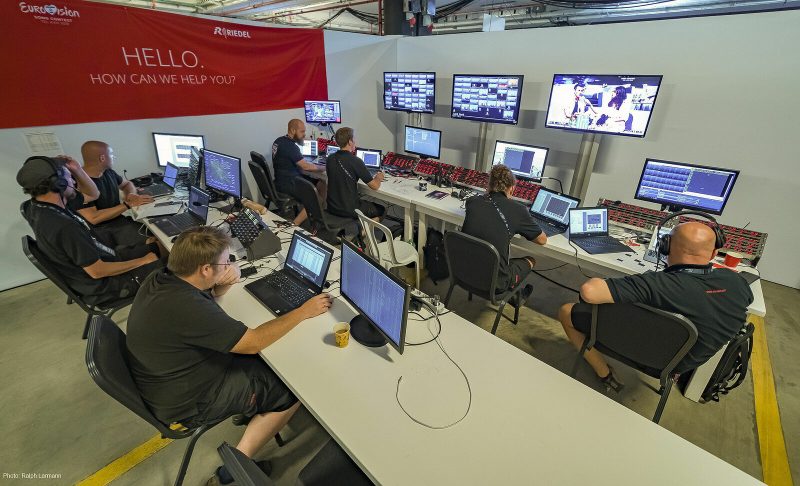 Riedel Delivers Comms and Signal Distribution for 2019 Eurovision Song Contest