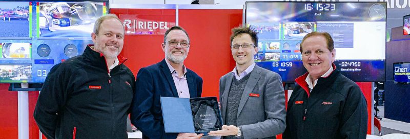 Riedel Presents Melbourne Convention and Exhibition Centre with Appreciation Award