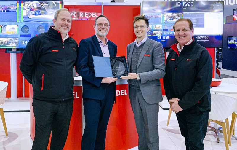 Riedel Presents Melbourne Convention and Exhibition Centre with Appreciation Award