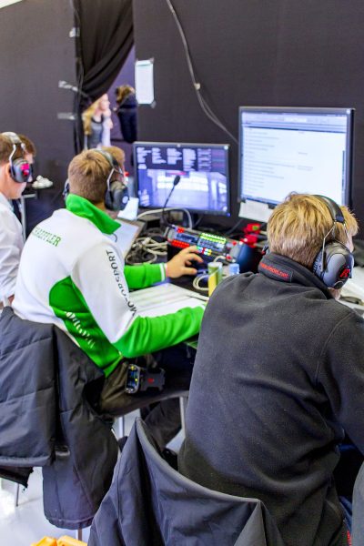 DTM and Schaeffler Demo the Future of Driving With Electric Race Car Controlled Remotely via Riedel IP Mesh Network