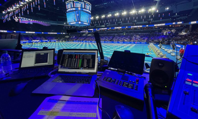 Riedel Intercom Systems Propel Dodd Technologies&rsquo; U.S. Swim Trials Broadcast