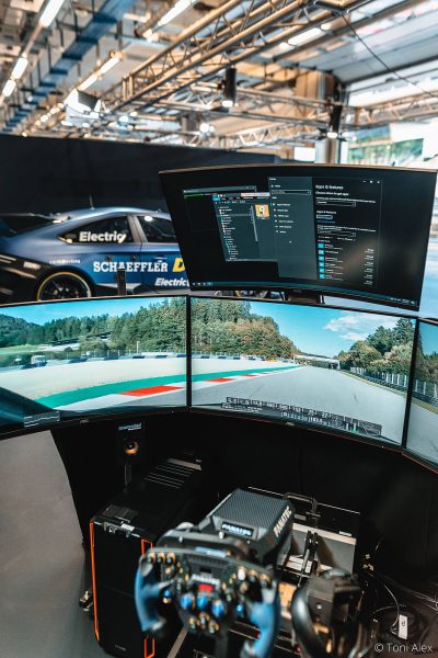 DTM and Schaeffler Demo the Future of Driving With Electric Race Car Controlled Remotely via Riedel IP Mesh Network