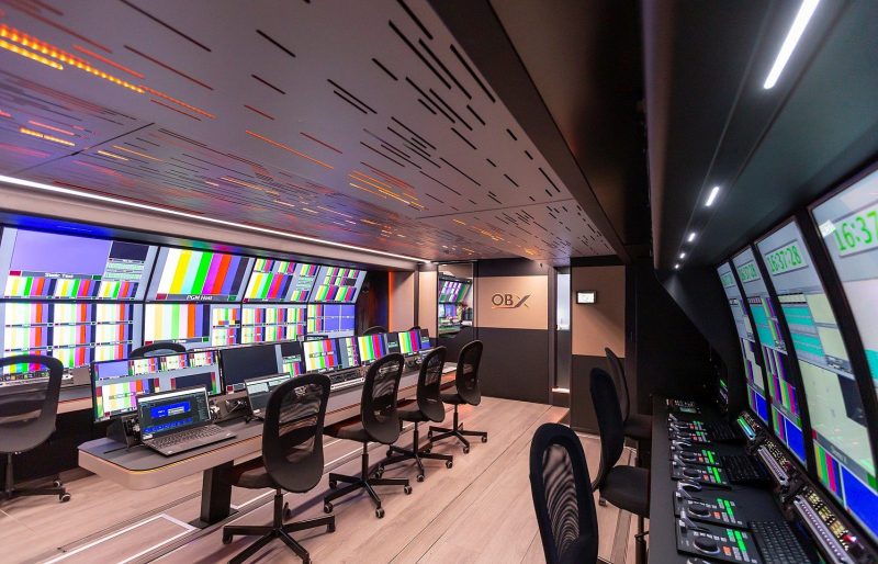 Videe SpA Equips New 4K HDR OB Van With Riedel&rsquo;s Artist and Bolero Intercom Systems