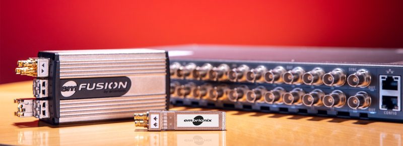 Embrionix Joins Riedel Communications