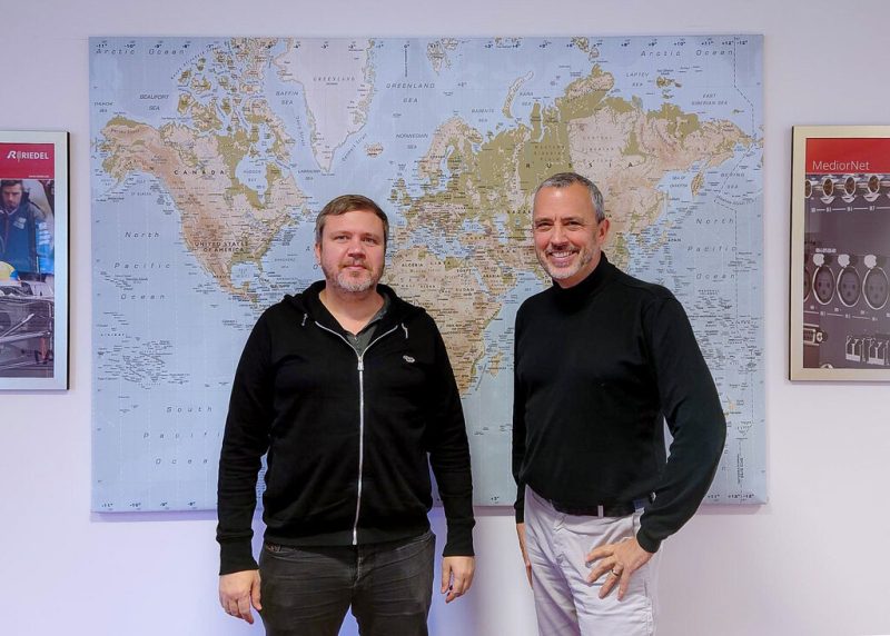 Riedel Promotes Graham Taylor to Regional Sales Director, UK, and Paul Rivens to Product Marketing Manager