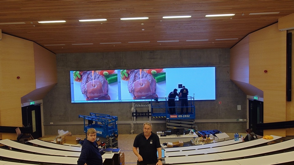 NHH elevates learning experience with Alfalite LED screens