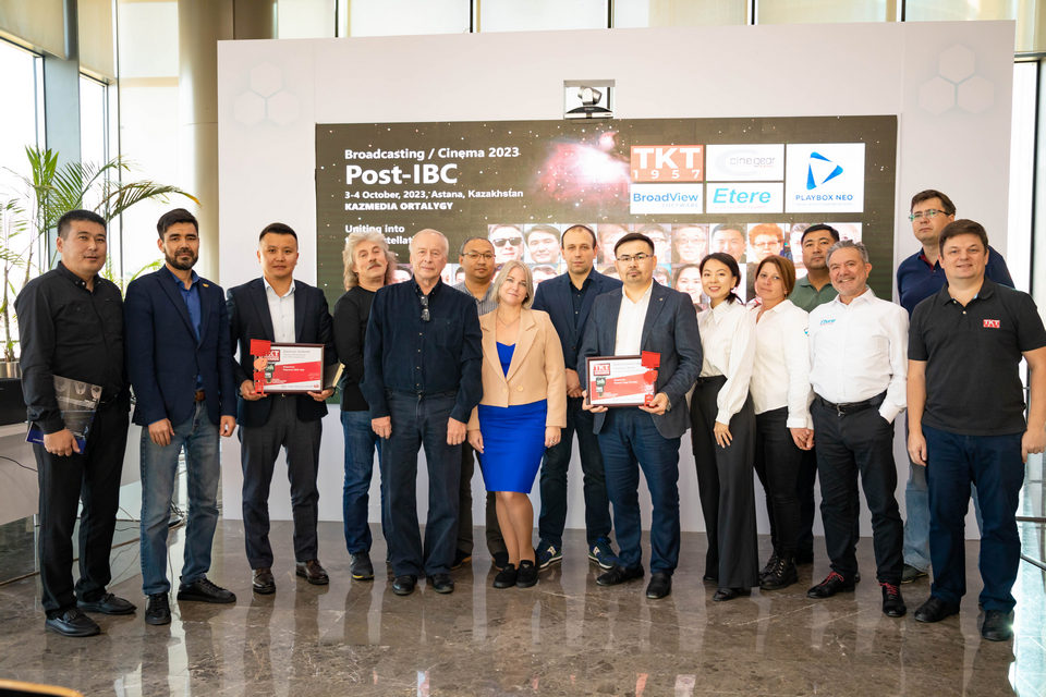 The international exhibition and conference Broadcasting / Cinema 2023. Post-IBC Kazakhstan took place on October 3-4 in Astana, Kazakhstan, on the territory of the Kazmedia Ortaly technological complex.