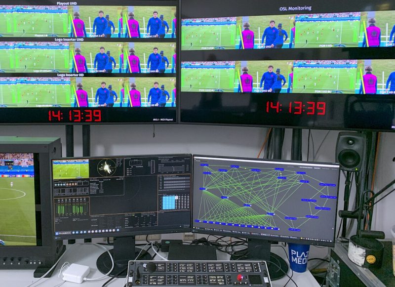 Plazamedia Stages UEFA EURO 2020&trade; for Deutsche Telekom Using Riedel Media Infrastructure