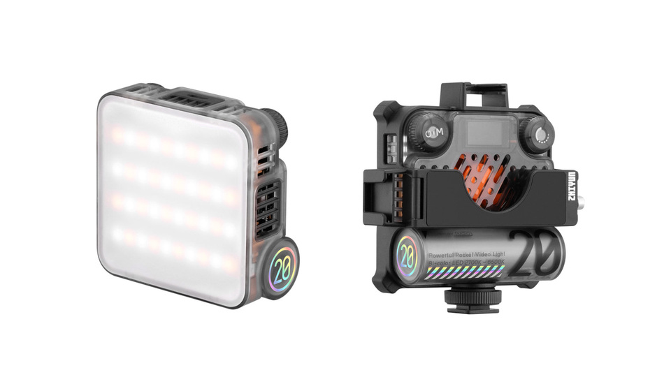 The Zhiyun M20C will be my new go-to solution for portable RGB lightin