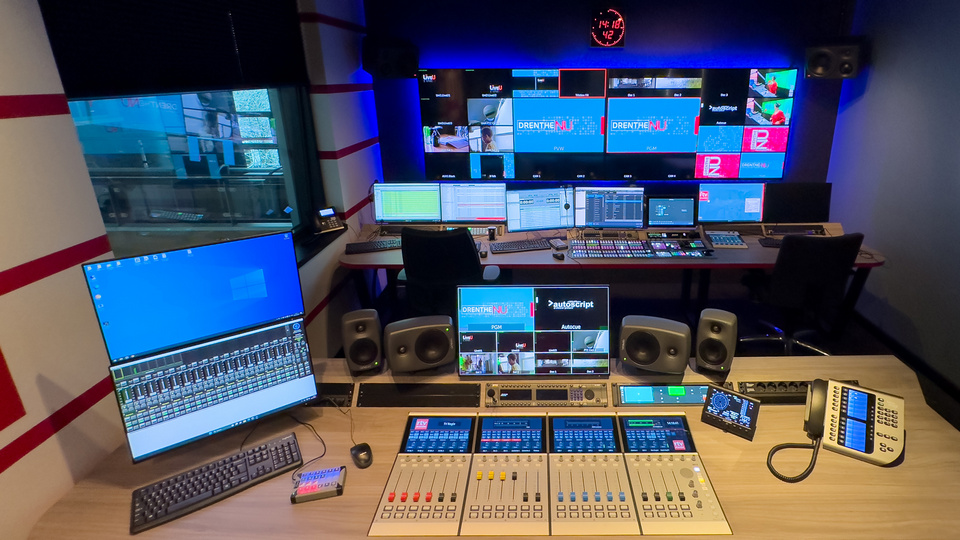 DHD SX2 and TX Consoles Go On Air at RTV Drenthe tkt1957.com