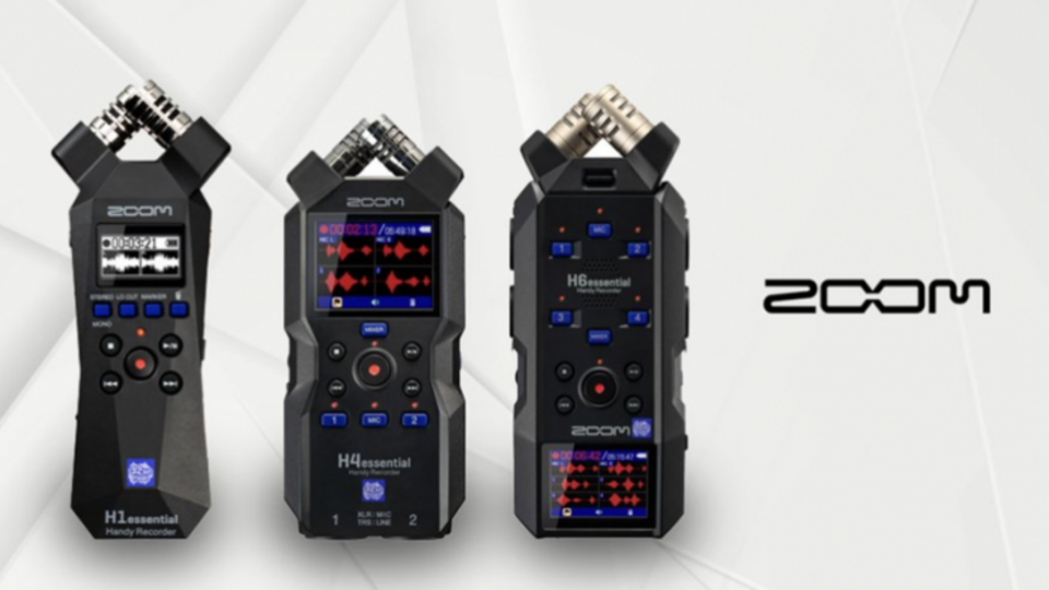 New Zoom Recorders: H1, H4, H6 Essential Models