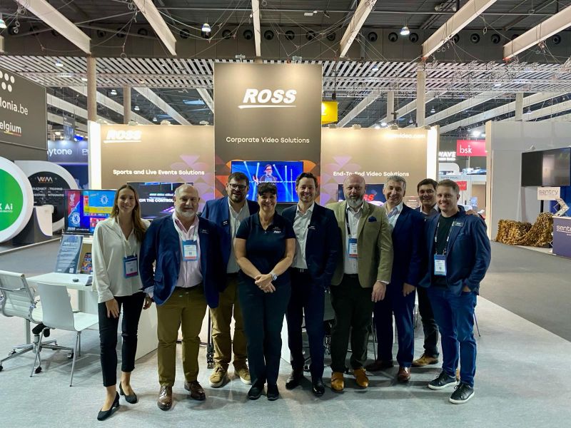 Interview with Matt Morgan, Business Development Manager, Corporate at Ross Video, at ISE 2024 tkt1957.com