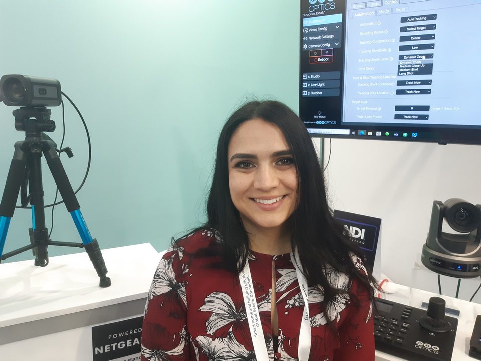 Interview with Silke Brown, International Channel Sales Account Manager, PTZ Optics, at ISE 202 tkt1957.com
