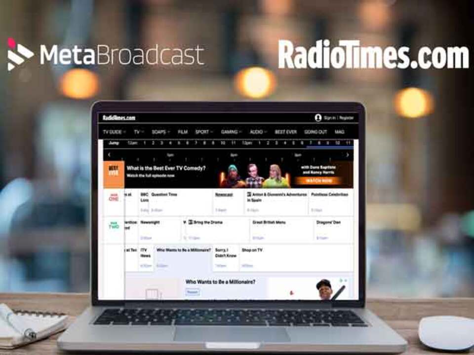 MetaBroadcast Secures Contract Extension with RadioTimes.com 