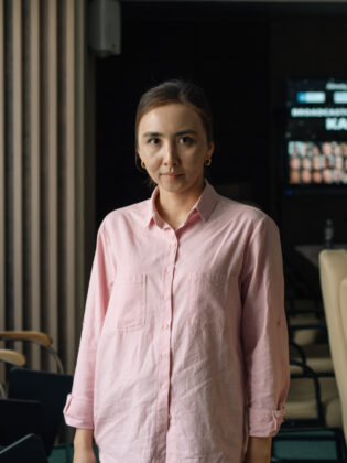 Enlik Tolykbaeva at the International Hybrid Exhibition and Conference Broadcasting / Cinema / Pro AV 2024 Kazakhstan, March 2024