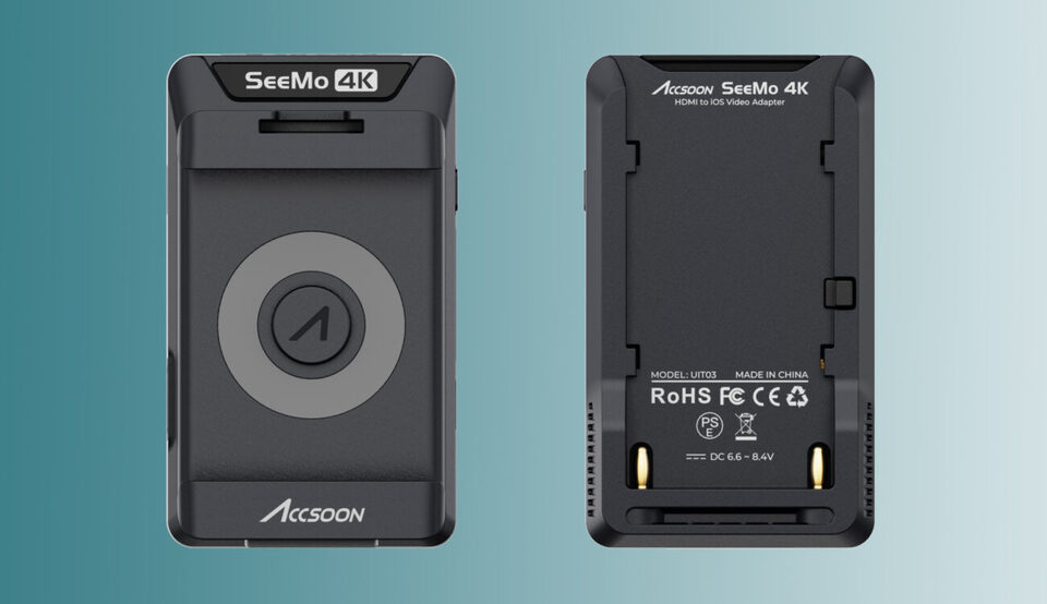Accsoon Expands iOS Device Monitoring Options with SeeMo 4K HDMI Adapter Launch