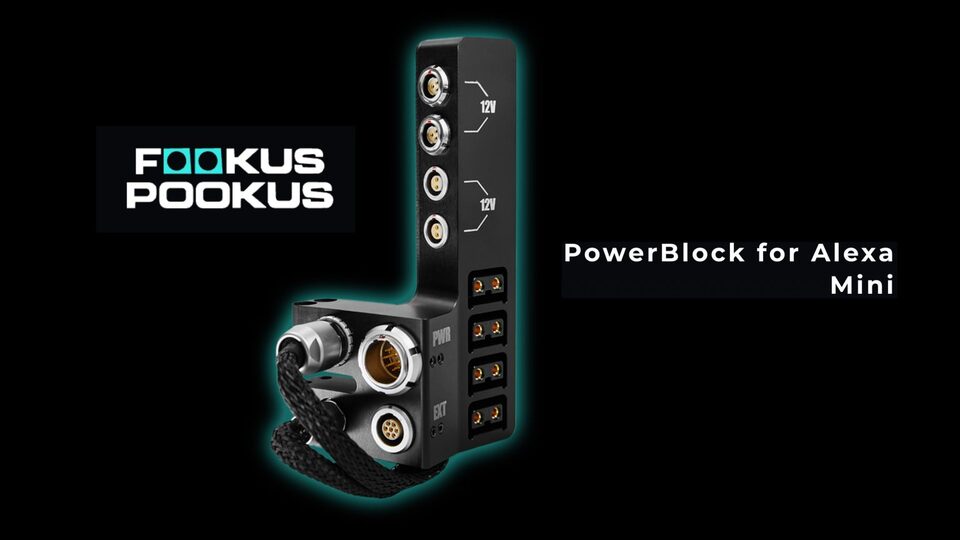 New Fookus Pookus PowerBlock for ARRI ALEXA Mini