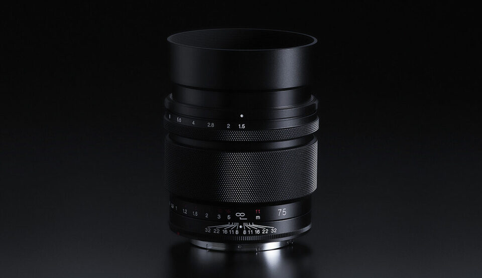 Cosina Announces Voigtlander NOKTON 75mm F/1.5 Lens for Canon RF Mount, Priced at $900