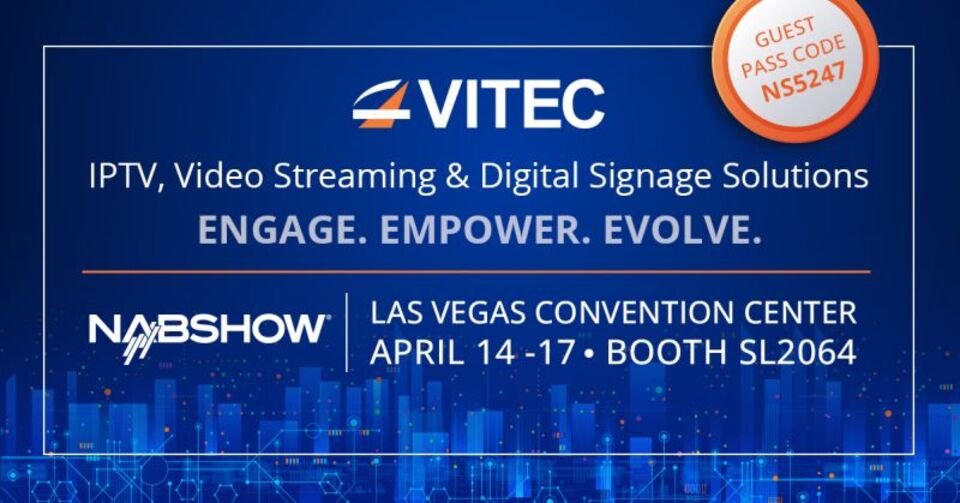 VITEC Features SignSync™ for Multi-Endpoint Sync at NAB 2024