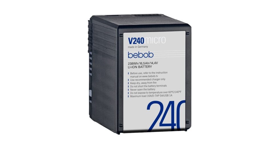 Bebob: V240micro Battery 