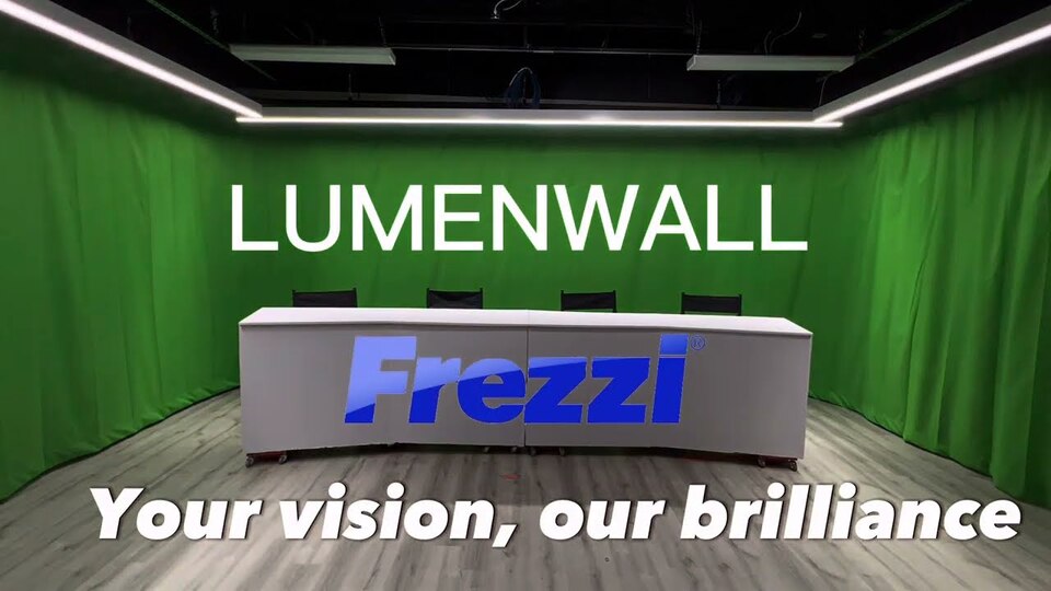 LUMENWALL: New Green Screen Lighting Enhances Broadcast Quality