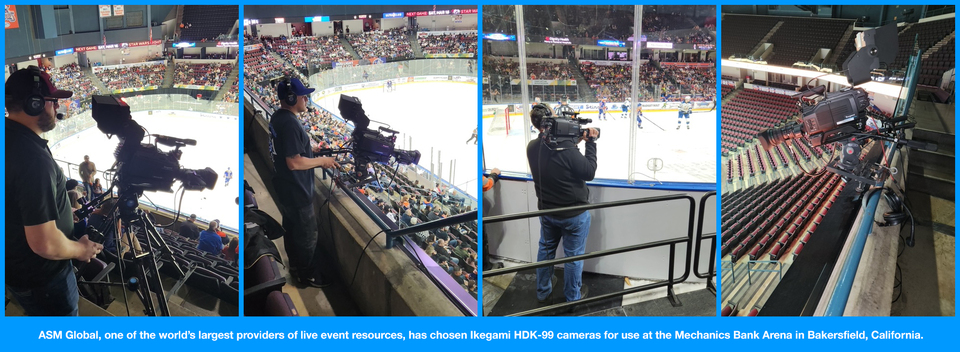 ASM Global Upgrades to Ikegami HDK-99 Cameras at Mechanics Bank Arena