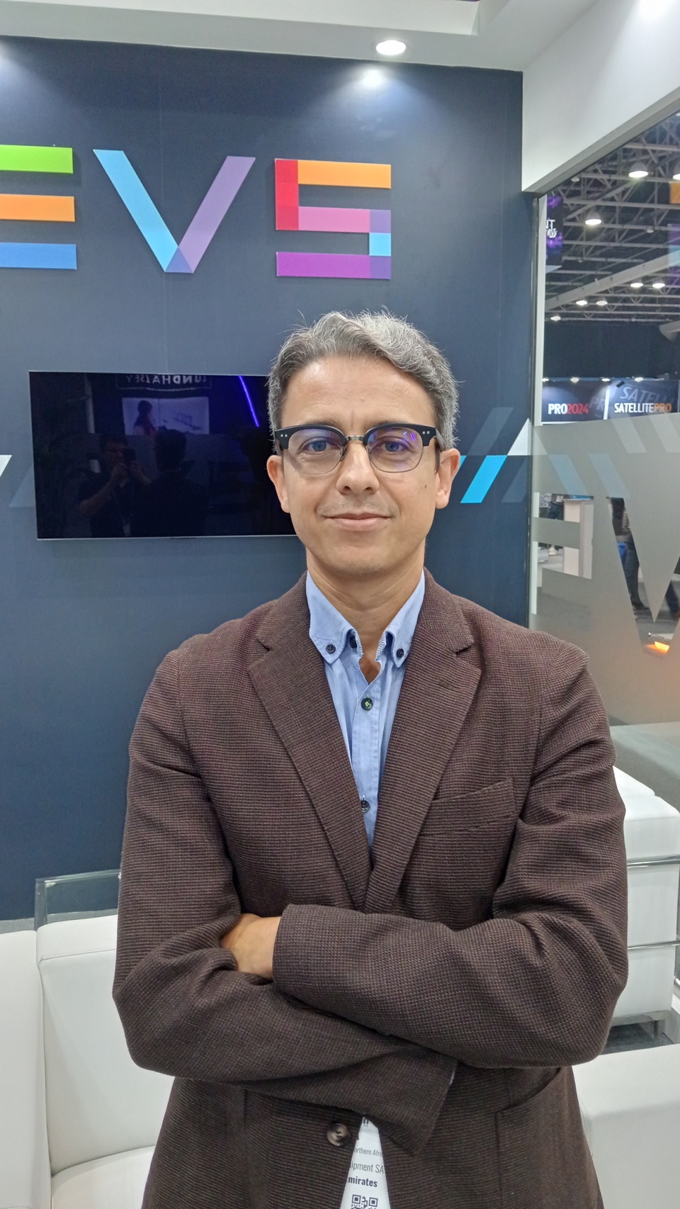 Exclusive interview with Mohammed Bouita, VP Sales Middle East & Northern Africa at EVS Broadcast Equipment, at Cabsat 2024