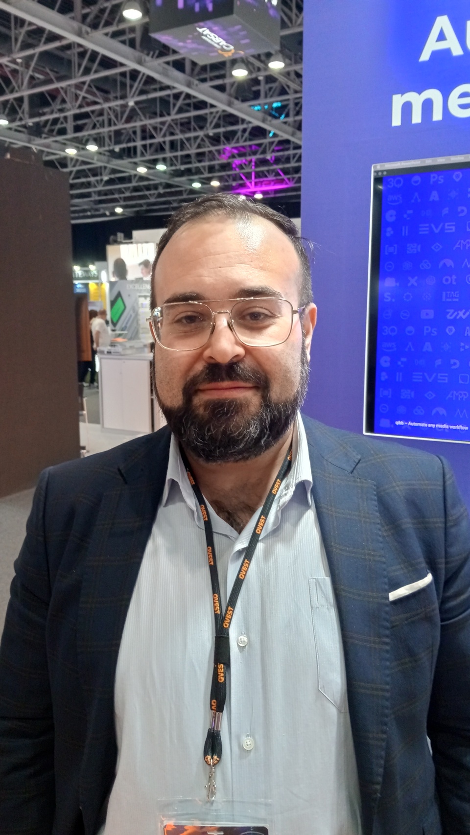 Exclusive Interview with Toufic Fakih, Sales Manager Professional Products, Qvest, UAE, at Cabsat 2024