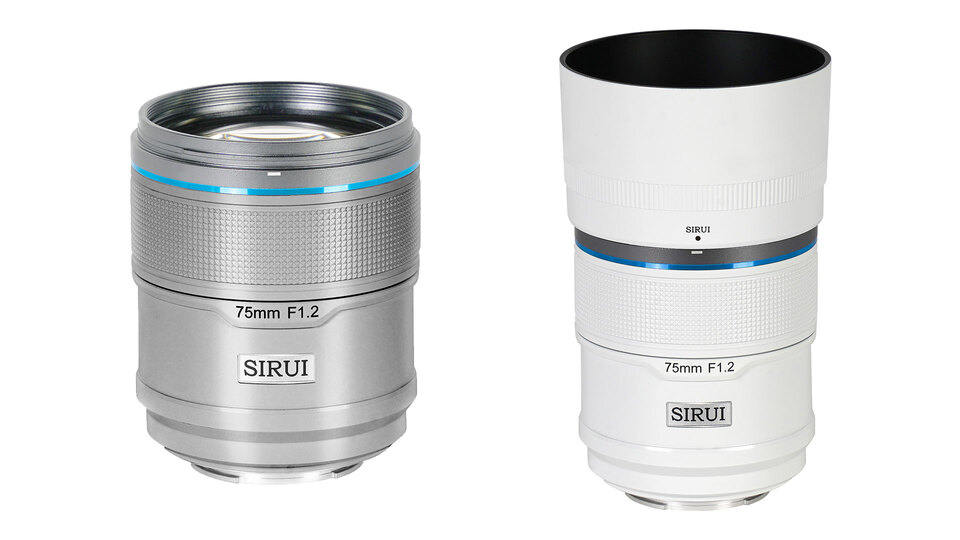 SIRUI: 16mm and 75mm f/1.2 APS-C Lenses