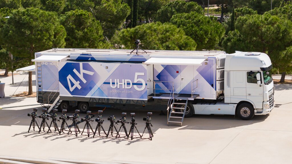 Riedel Communications: UHD5 OB Van at SNFCC