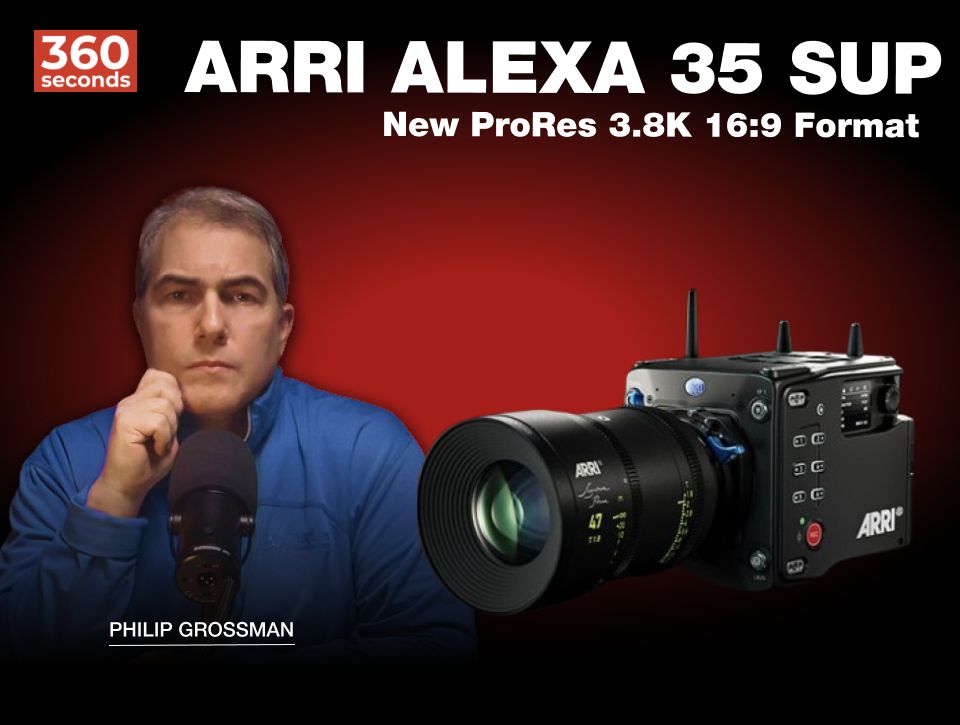 ARRI ALEXA 35 SUP 1.3.0 360 Seconds. Broadcast News & Commentary