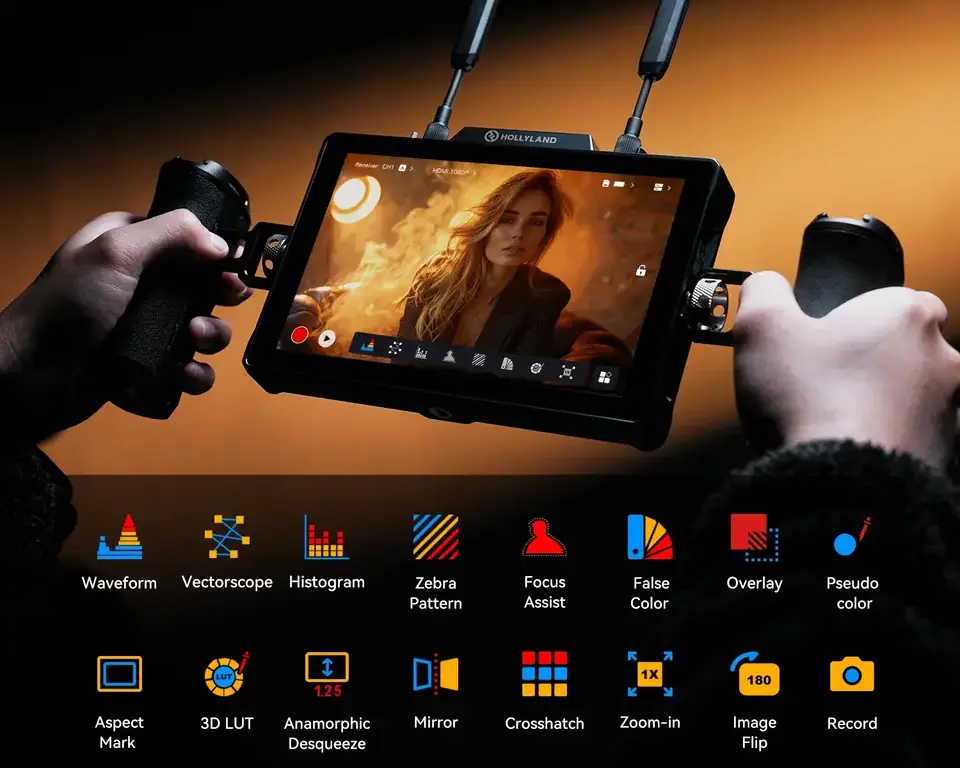 Hollyland: Pyro 7 Wireless Video Monitor