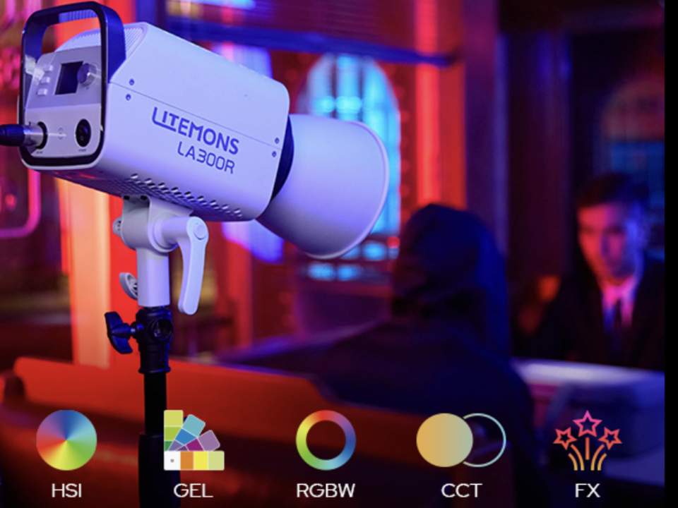 LITEMONS: New Full-Color LED Lights LA150R, LA200R, LA300R, and LA300Bi