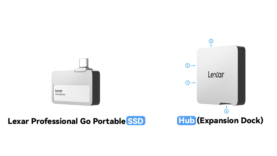 Lexar: Professional Go Portable SSD for iPhone 15