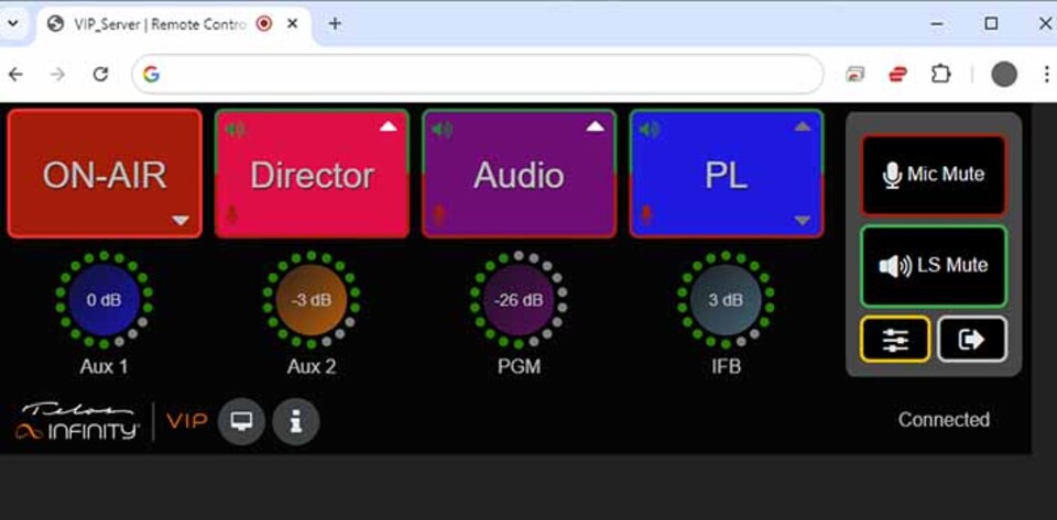 Telos Alliance: New Virtual Commentator Panel for Infinity VIP