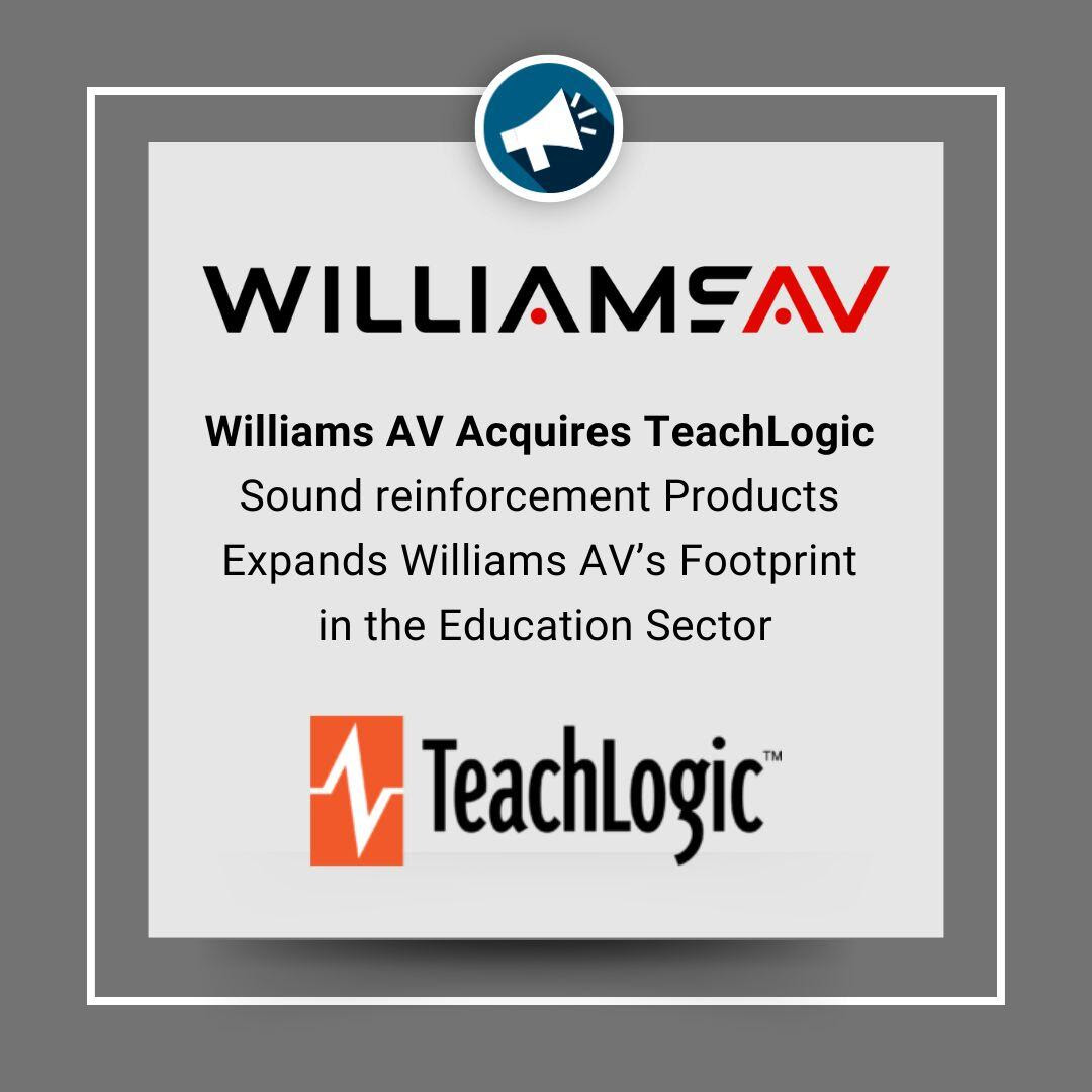 Williams AV acquires TeachLogic