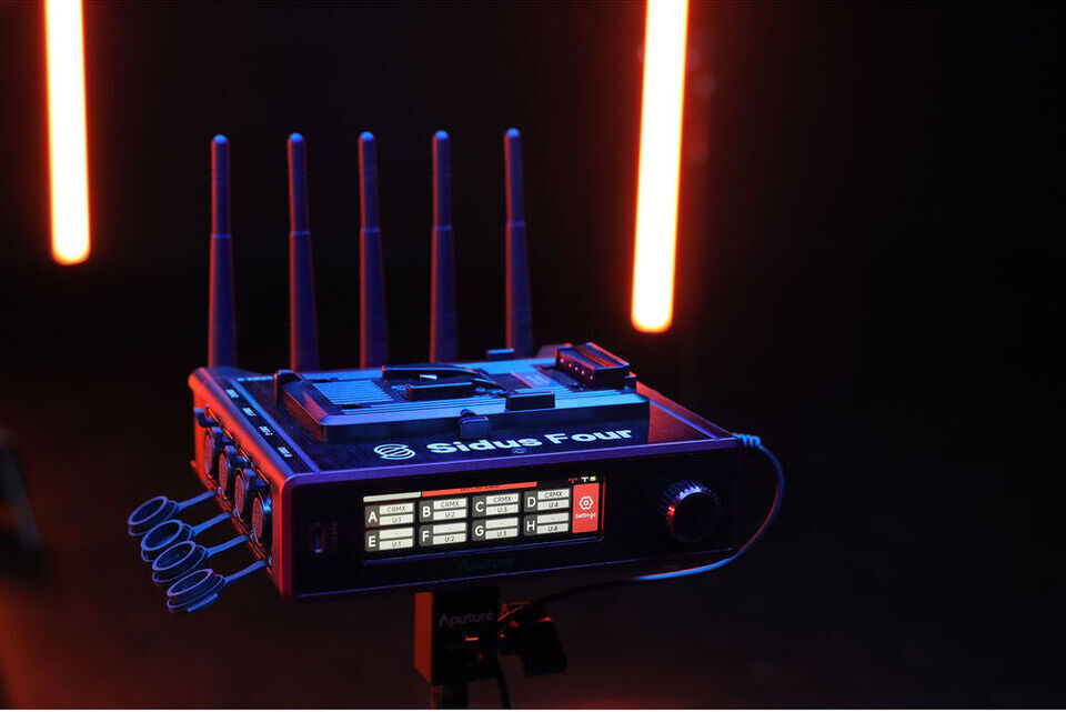Aputure, Sidus Four: All-in-One Networking Device for Film Sets