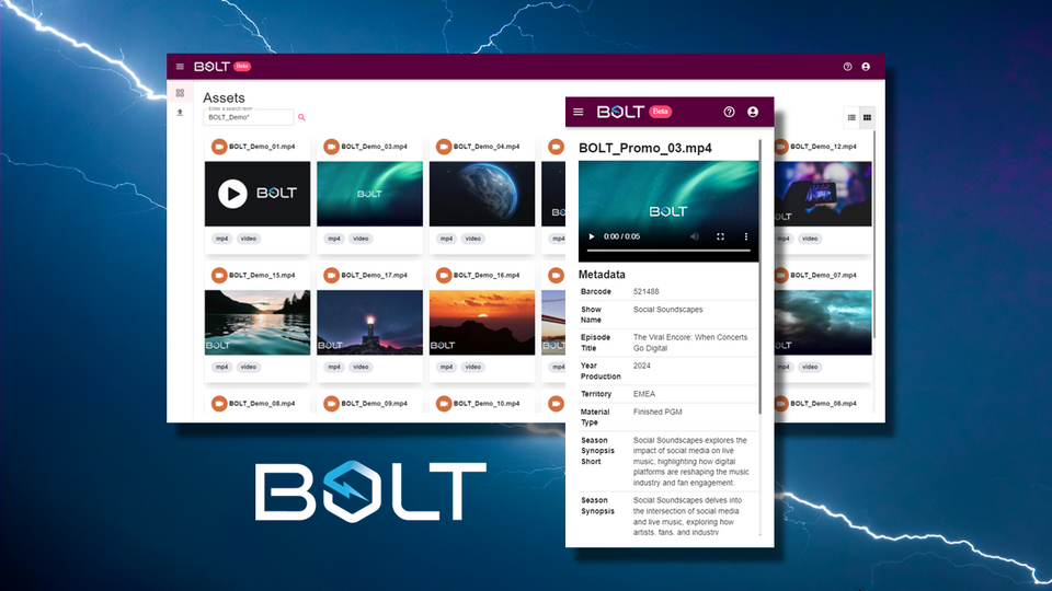 Blue Lucy, BOLT: Asset Portal Debut at IBC 2024