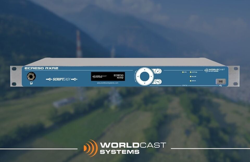 WorldCast Systems: Ecreso RXR2 FM Receiver