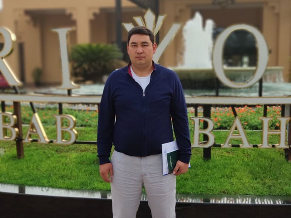 Ernar Baimoldayev, Technical Director of Channel 31, Kazakhstan