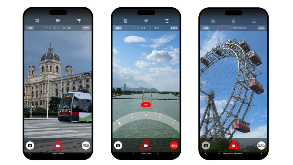 SWISS RIG: sr RAW Cinema Camera for iPhone 15 Pro Series